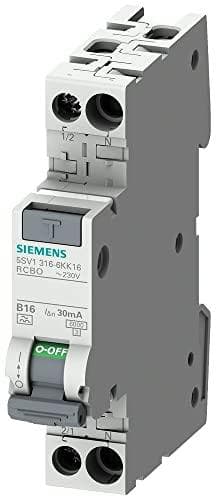 5SV1316-4KK16 RCD kompakti tyyppi F 30mA C16 (5SV13164KK16)