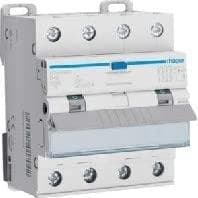 Hager jordfelsbrytare 4P10kA B-40A 30mA A typ ADX440D - Effektbrytare (ADX440D)