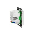 Miniatyrbillede 3 af 11: Merten Connected SCHUKO fatning polar hvid blank MEG2380-0319 (MEG2380-0319)