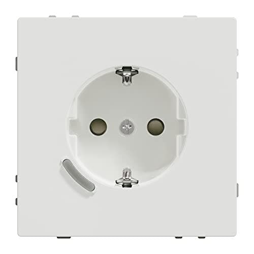 Merten Connected SCHUKO fatning lotus hvid MEG2380-6035 (MEG2380-6035)