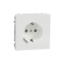 Miniatyrbillede 1 af 6: Merten Connected SCHUKO fatning lotus hvid MEG2380-6035 (MEG2380-6035)