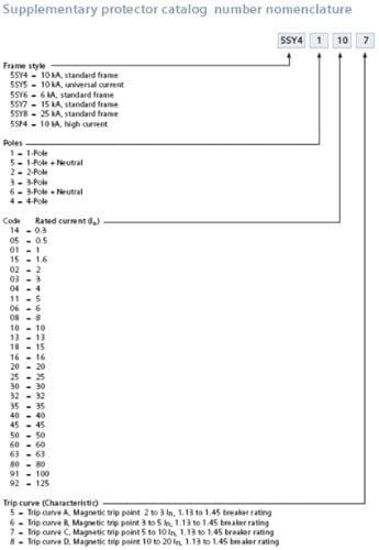 Afbryder 5SY4103-7 C3A 1-polet 10kA (5SY41037)