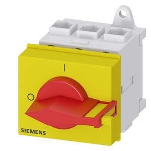Siemens 3LD2130-0TK13. AC-tulotaajuus: 50/60 Hz, Nimellisvirtalähtö: 25 A, Kytkentäkapasiteetti: 640 A. Tuotteen väri: Punainen, Keltainen. Leveys: 53