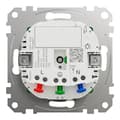 Miniatyrbild 4 av 6: Merten Connected SCHUKO uttag aktiv vit blank MEG2380-0325 (MEG2380-0325)