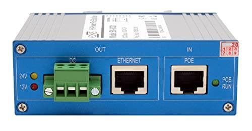 Ethernet PoE++ Splitter 10/100/1000M 802.3bt,24VDC/2A/48W (EX-60321)