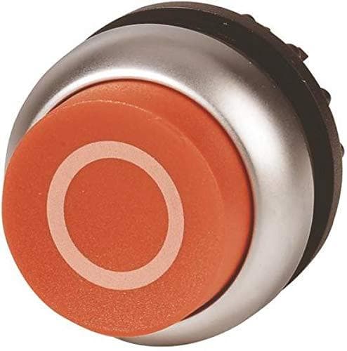 Eaton M22-DH-R-X0 Elektriske kontakter Trykknapkontakter Sort - Metallisk - Rød (216655)