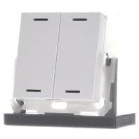 MDT BE-TAL55T2.01 Knaplys 55 2x RGB-W temp. sensor ren hvid gl. Neutral (BE-TAL55T2.01)