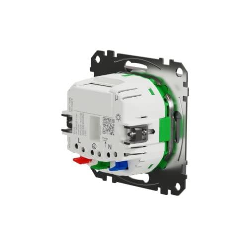 Merten Connected SCHUKO uttag rostfritt stål MEG2380-6036 (MEG2380-6036)