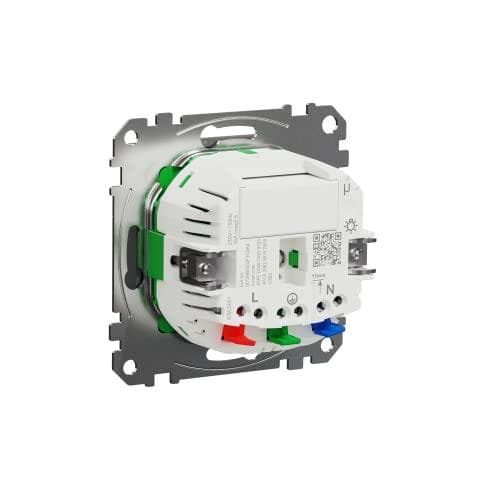 Merten Connected SCHUKO uttag rostfritt stål MEG2380-6036 (MEG2380-6036)