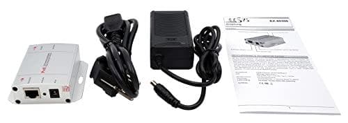 PoE+ Gigabit injektor 60W inkl. strømforsyning DC-indgang +12V til +32V (EX-60300)