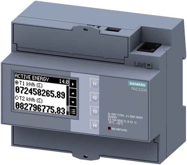 Siemens Industry Sector Mätenhet 65A 7KM2200-2EA40-1EA1 (7KM22002EA401EA1)
