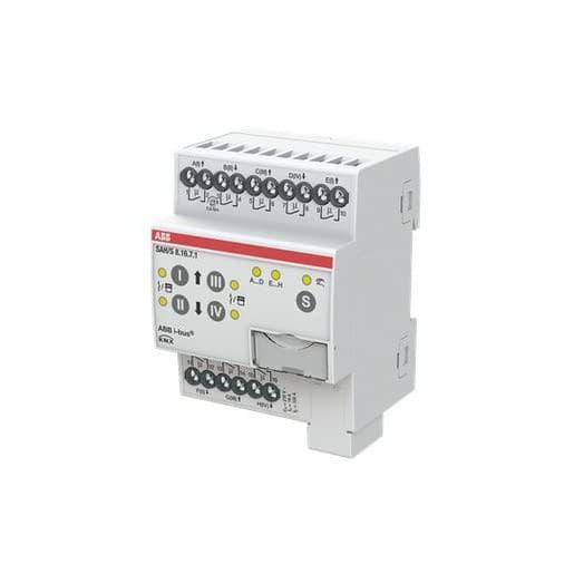ABB Stotz S&J kontakt/persienneaktuator 8-fold 16A, REG SAH/S8.16.7.1 (2CDG110250R0011)