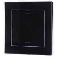 MDT BE-GTL10S.01 Glasknap II Lys 1-fold RGB-W sort neutral (BE-GTL10S.01)