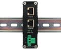 Miniatyrbillede 3 af 8: Industriel Ethernet PoE+ Splitter 802.3at, 12VDC/20W,10/100/1000Mbps (EX-60325)