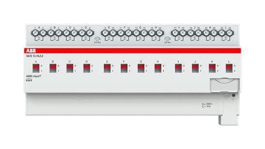 ABB Stotz S&J skifteaktuator 12-fold, 16A, REG SA/S12.16.2.2 (2CDG110264R0011)