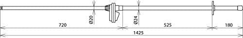 Dehn + Soehne jännitetesteri PHG II 20kV 50Hz PHG2 20 (766720)