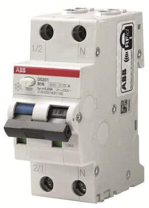 RCBO DS201A-B16/0.01B 2x16A-0.01A2CSR255180R0165 (2CSR255180R0165)