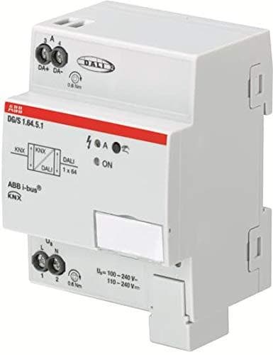 ABB Stotz S&J DALI gateway Premium, 1-fold, REG DG/S1.64.5.1 (2CDG110273R0011)