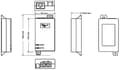 Miniatyrbild 6 av 11: ALLNET ALL0488V6. Ethernet LAN-dataöverföringshastigheter: 10 100 1000 Mbit/s, kabelteknik: 10/100, nätverksstandard: IEEE 802.3, IEEE 802.3ab, IEEE 8