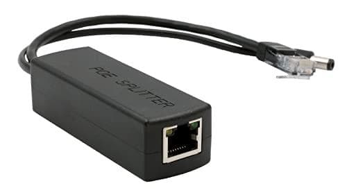 Ethernet PoE+ Splitter 10/100 Mbps 802.3at, 12VDC/2A/24W (EX-60320)