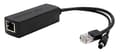 Miniatyrbild 1 av 8: Ethernet PoE+ Splitter 10/100 Mbps 802.3at, 12VDC/2A/24W (EX-60320)