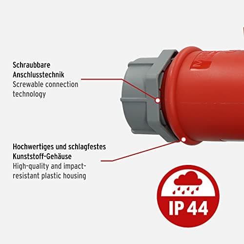 Brennenstuhl 400/32-5 1081320010 CEE fasväxelriktare 32 A 400 V 1 st (1081320010)