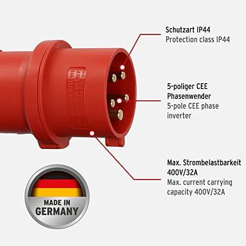 Brennenstuhl 400/32-5 1081320010 CEE fasväxelriktare 32 A 400 V 1 st (1081320010)