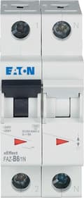 Miniatyrbillede 1 af 4: Eaton Electric GmbH Afbryder FAZ-B6/1N (278642)