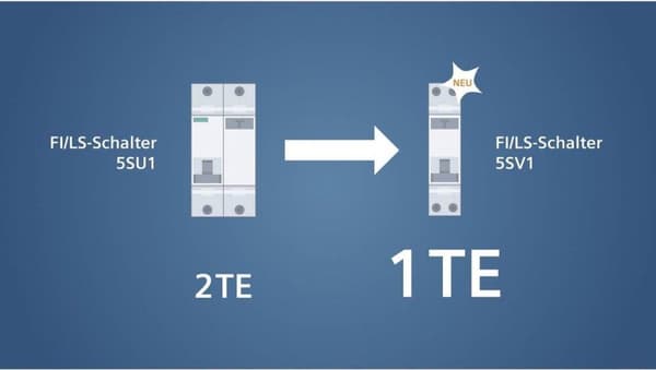 Siemens 5SV1316-7KK06 FI/LS kompakt 6kA type A 30mA C6 (5SV13167KK06)
