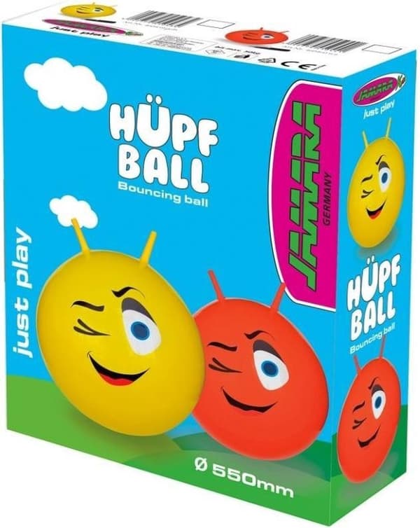 Jamara Skippyball Eye 55 cm Gul