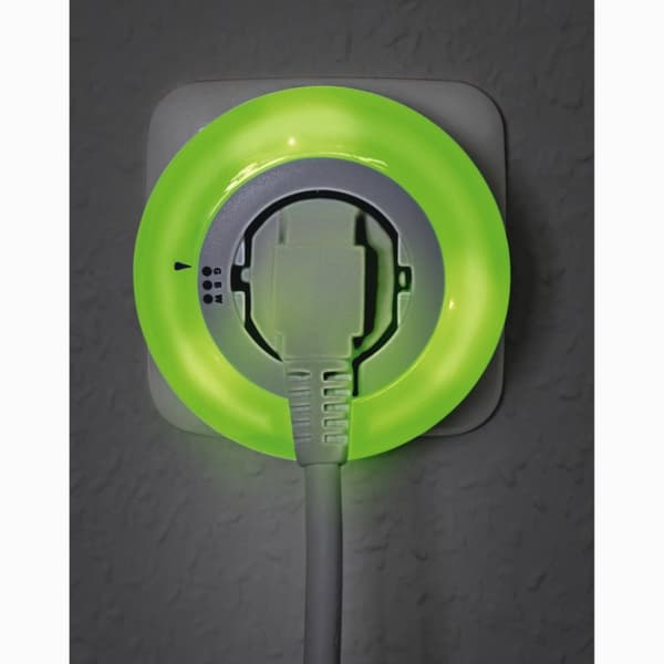 Hama LED natlys Circle Color med integreret fatning, lyssensor, 3 farver (00223497)