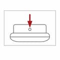 Miniatyrbillede 2 af 5: Hama LED natlys Circle Color med integreret fatning, lyssensor, 3 farver (00223497)