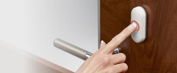 Honeywell Home DCP311 Trådlös dörrklocka - Upprätt - Vit