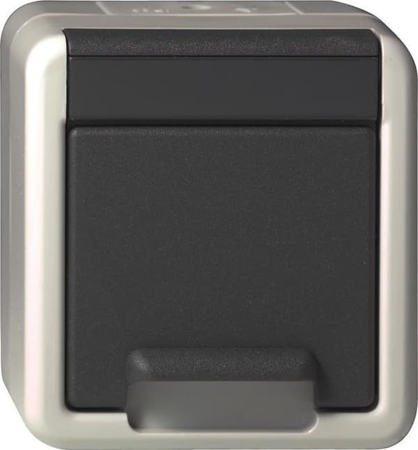 GIRA 444030 SCHUKO KD WG AP Grå (444030)