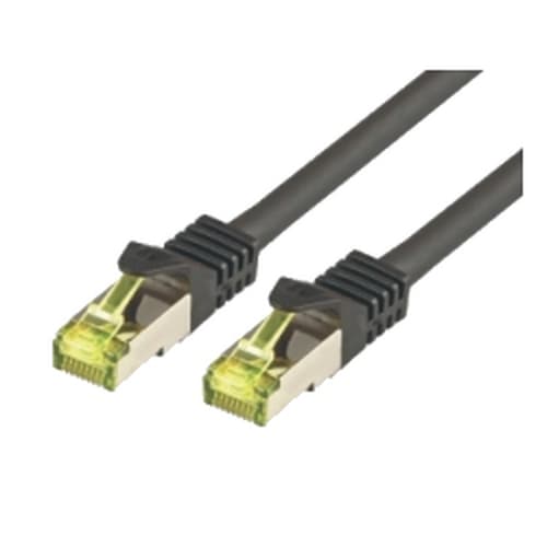 CAT7 SFTP RJ45 LSZH 5M BLACK/10GBIT RAW PATCH CABLE
