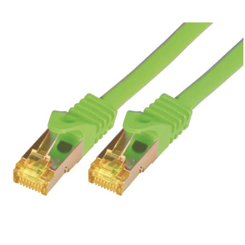 CAT7 SFTP RJ45 LSZH 5M GREEN/10GBIT RAW PATCH CABLE