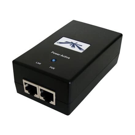 PoE Injector, 48VDC, 24W (RocketTi, UAP-Pro)