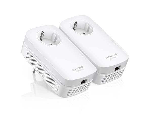 TP-LINK | AV1300 Gigabit Passthrough Powerline Starter Kit | TL-PA8010P KIT | 1300 Mbit/s | Ethernet LAN (RJ-45) ports 1 | No Wi-Fi | Extra socket Hvit