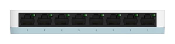 Switch D-Link, 8 ports, 10/100/1000, Gigabit, DGS-1008D/E, Desktop
