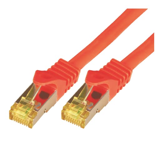 CAT7 SFTP RJ45 LSZH 3M RED/10GBIT RAW PATCH CABLE