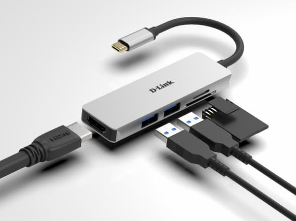 D-Link | 5-in-1 USB-C™ Hub with HDMI and SD/microSD Card Reader | DUB-M530 | USB Type-C