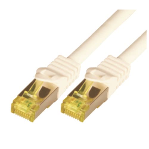 CAT7 SFTP RJ45 LSZH 15M WHITE/10GBIT RAW PATCH CABLE