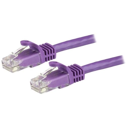 15M PURPLE SNAGLESS CAT6 UTP