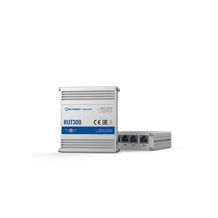 TELTONIKA RUT300 Industrial wired router 5X RJ45 100MB / S