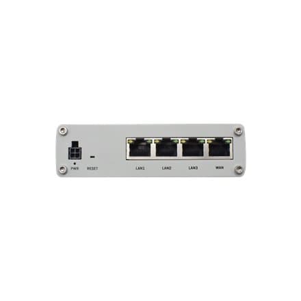 Industrial Router | RUTX08 | No Wi-Fi | 10/100/1000 Mbit/s | Ethernet LAN (RJ-45) ports 4 | Mesh Support No | MU-MiMO No | No mobile broadband | 1 | 2