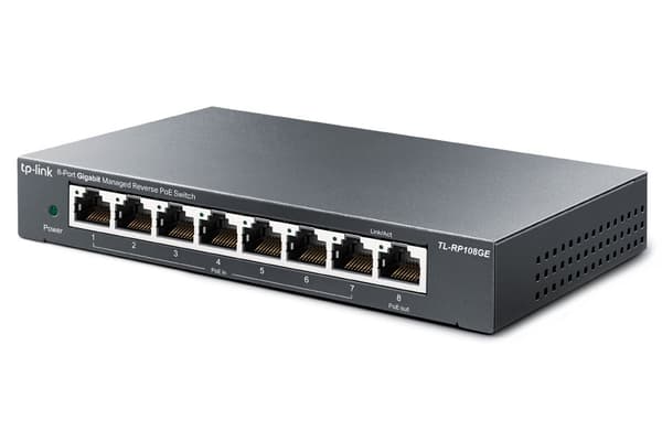 TP-LINK Omada 8-Port Gigabit Managed Reverse PoE Switch