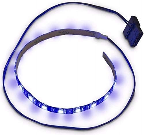 Inter-Tech - Systemhusbelysning (LED) - Blå - 30 cm