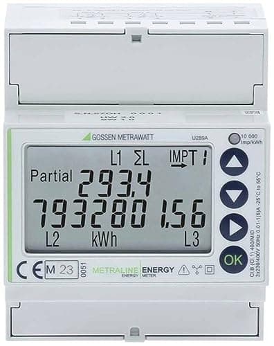 GMC Instruments Energy Meter MID 4-leder netværk 1 6 A 2T M-Bus (U289C)