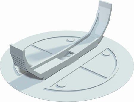 25 stk - OBO Bettermann Vertr fjederdæksel UV 70 FD / 59853 (2003227)