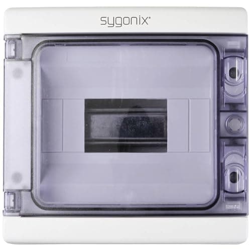 Sygonix SY-5491852 lille fordeler overflademonteret antal opdelinger = 8 antal rækker = 1 indhold 1 stk.